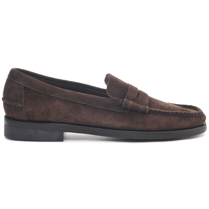 Moc Man CLASSIC DAN FLESH OUT Moccasin DK BROWN Photo (jpg Rgb)			