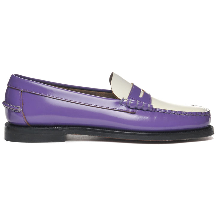 Moc Woman CLASSIC DAN PIGMENT WOMAN Moccasin PURPLE MAGIC - WHITE Photo (jpg Rgb)			