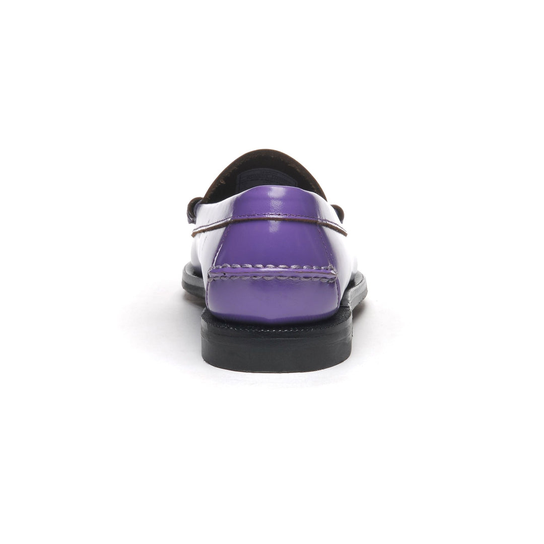 Moc Woman CLASSIC DAN PIGMENT WOMAN Moccasin PURPLE MAGIC - WHITE Detail (jpg Rgb)			