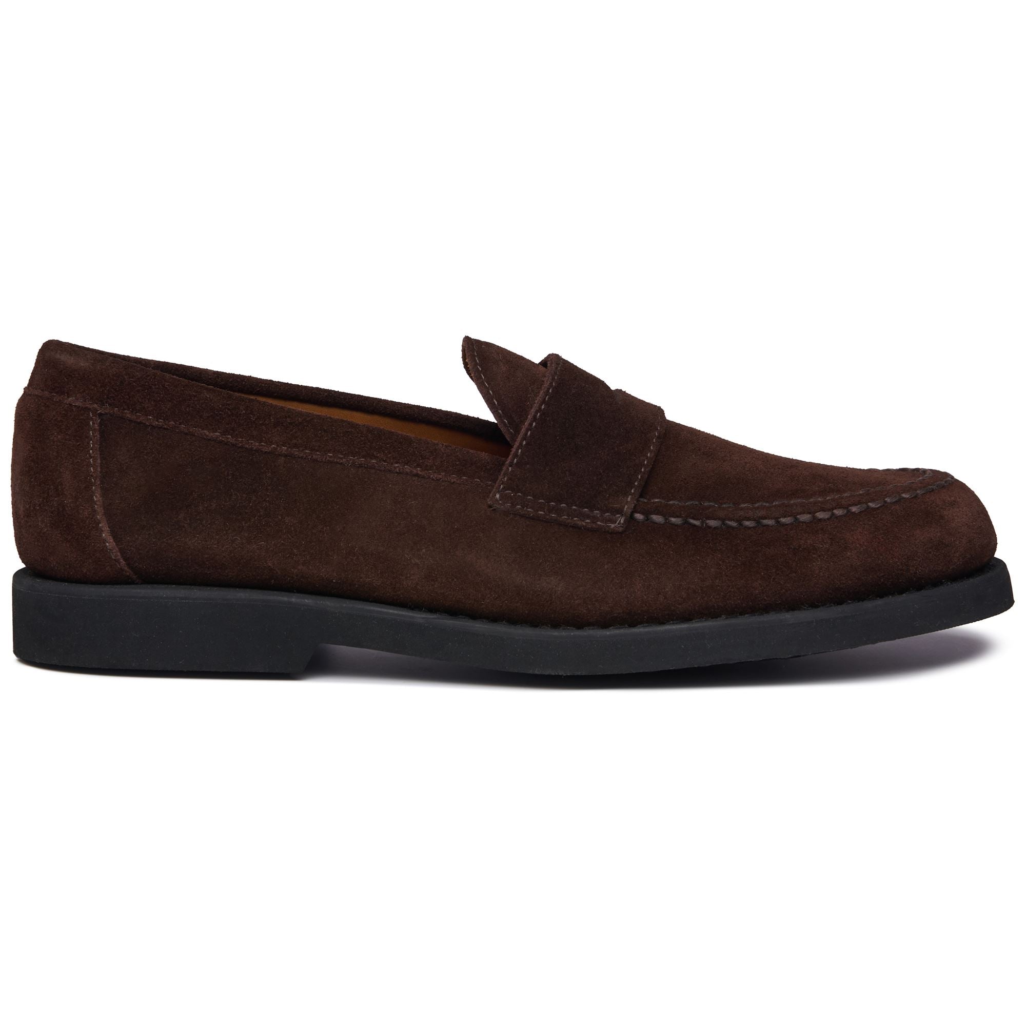 RYAN SUEDE PO Moc Moccasin Man DK BROWN