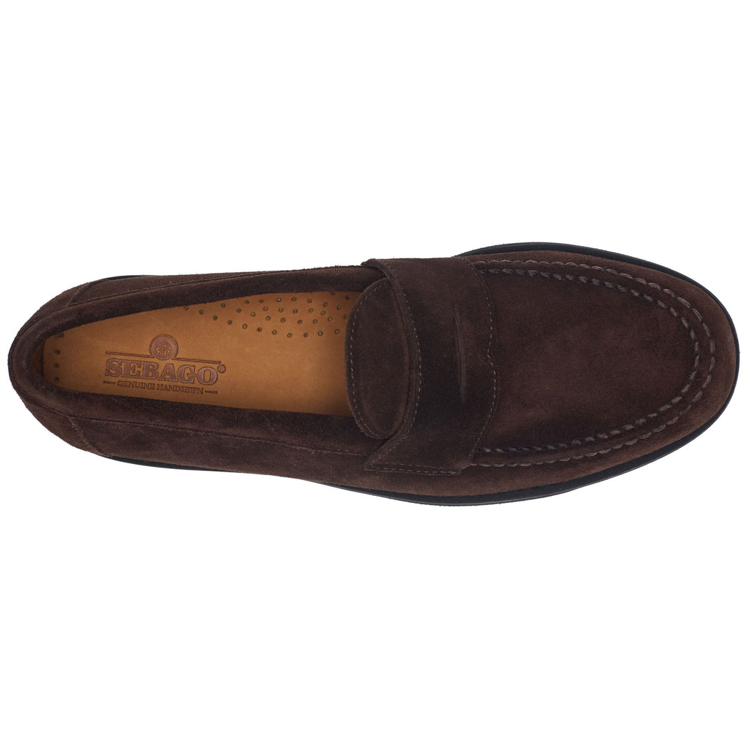 Moc Man RYAN SUEDE PO Moccasin DK BROWN Dressed Back (jpg Rgb)		