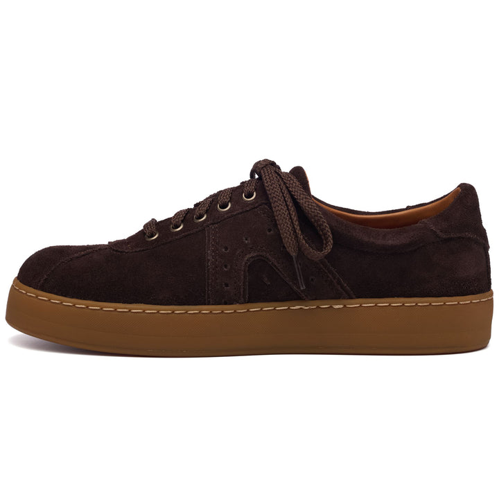 Sneakers Man CHALLENGE Low Cut MOKA - GUM Dressed Side (jpg Rgb)		