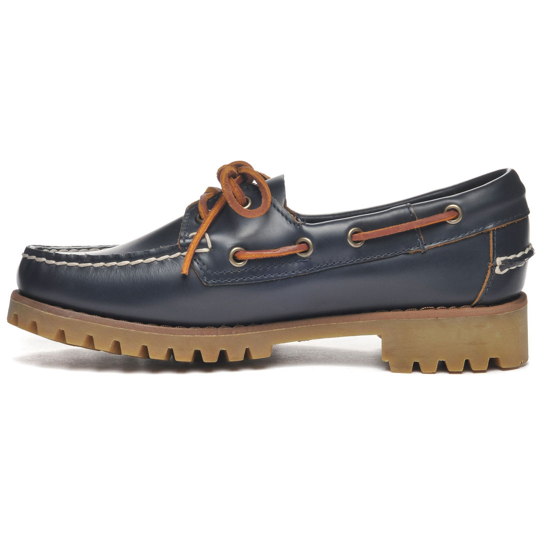 Moc Woman RANGER MOC SOFT WOMAN Low Cut BLUE NAVY Dressed Side (jpg Rgb)		