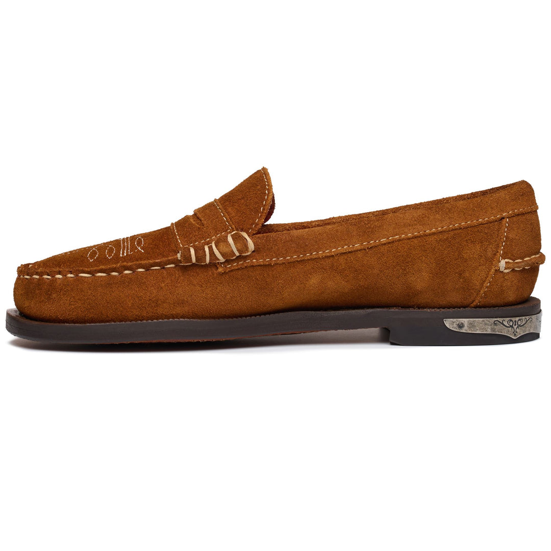 Moc Woman DAN DALLAS WOMAN Moccasin BROWN COGNAC Dressed Side (jpg Rgb)		