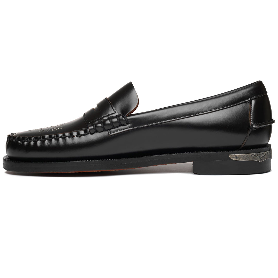 Moc Man DAN EL PASO Moccasin BLACK Dressed Side (jpg Rgb)		