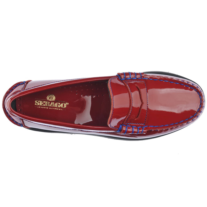 Moc Woman KARA WOMAN Moccasin RED-BLUE NEON Dressed Back (jpg Rgb)		