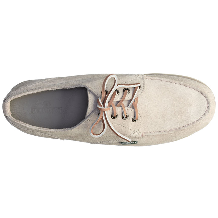 Moc Man FAIRHAVEN SUEDE Moccasin BEIGE TAUPE Dressed Back (jpg Rgb)		