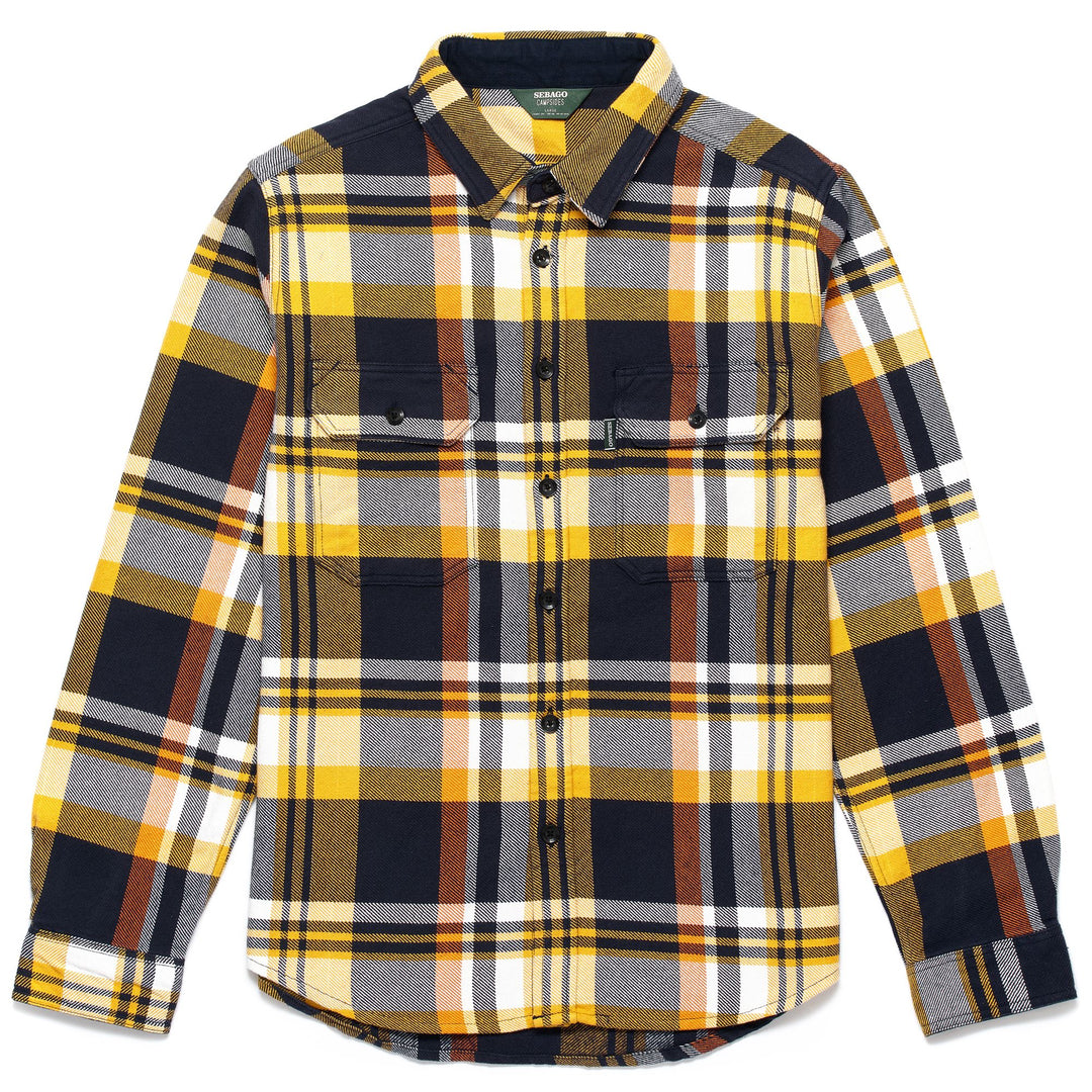 OVERSHIRT Unisex BOWDOIN OVERSHIRTS YELLOW-BLUE-OFFWHITE-ORANGE Photo (jpg Rgb)			