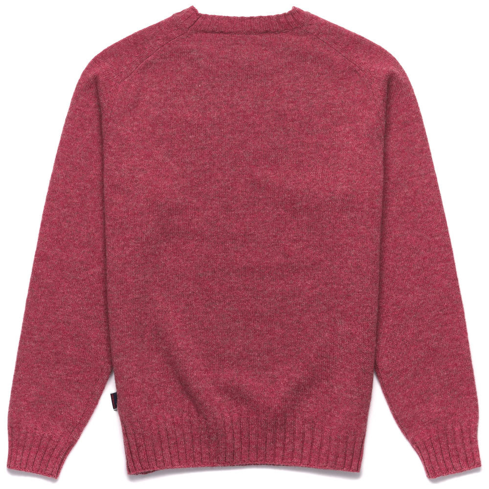 Knitwear Unisex GILEAD Jumper PINK INTENSE Dressed Front (jpg Rgb)	