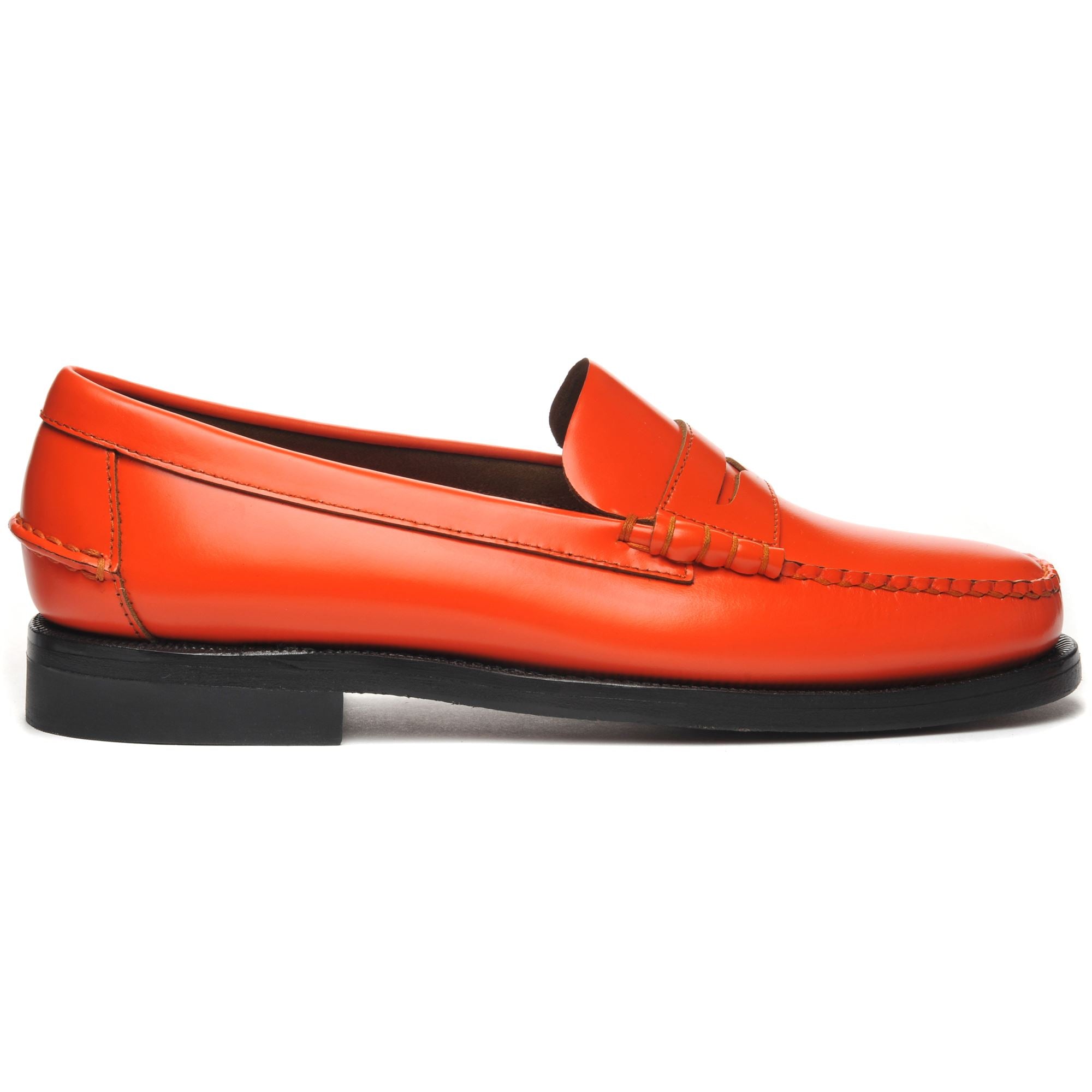 Orange shops driving moccasins