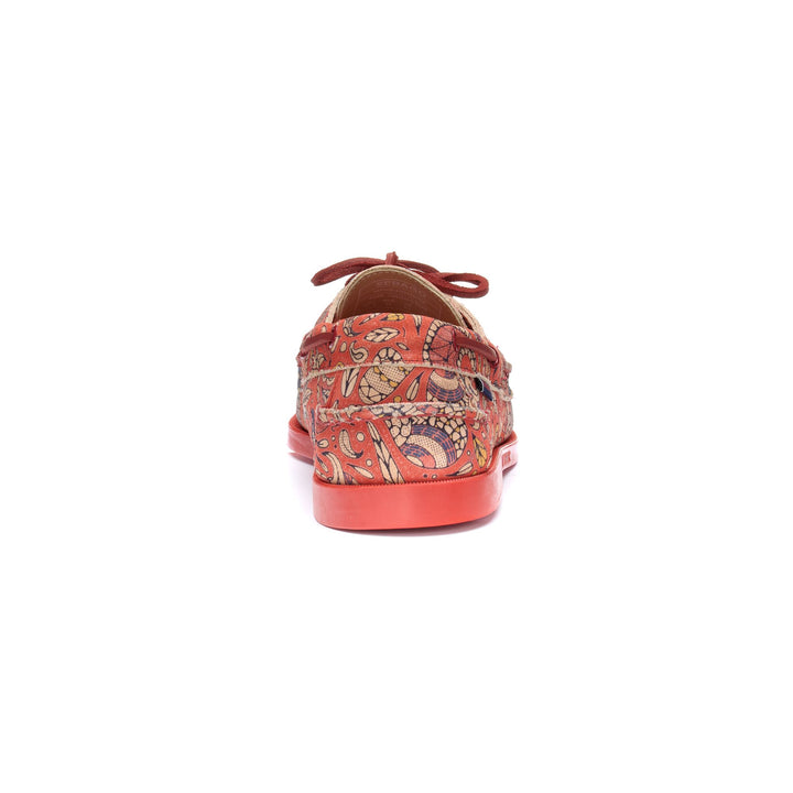 Docksides Man DOCKSIDES PAISLEY Mocassin RED PAISLEY Detail (jpg Rgb)			