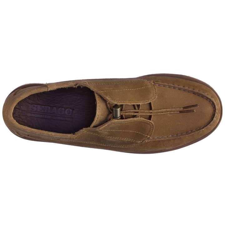 Moc Man COVERDECK Moccasin BEIGE TAFFY - BEIGE SAND Dressed Back (jpg Rgb)		