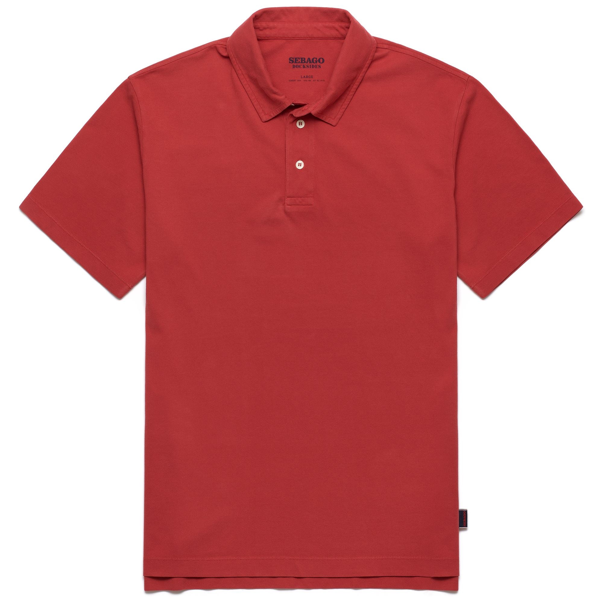 Polo Shirts Man ORCHARD Polo RED DK – Sebago.com