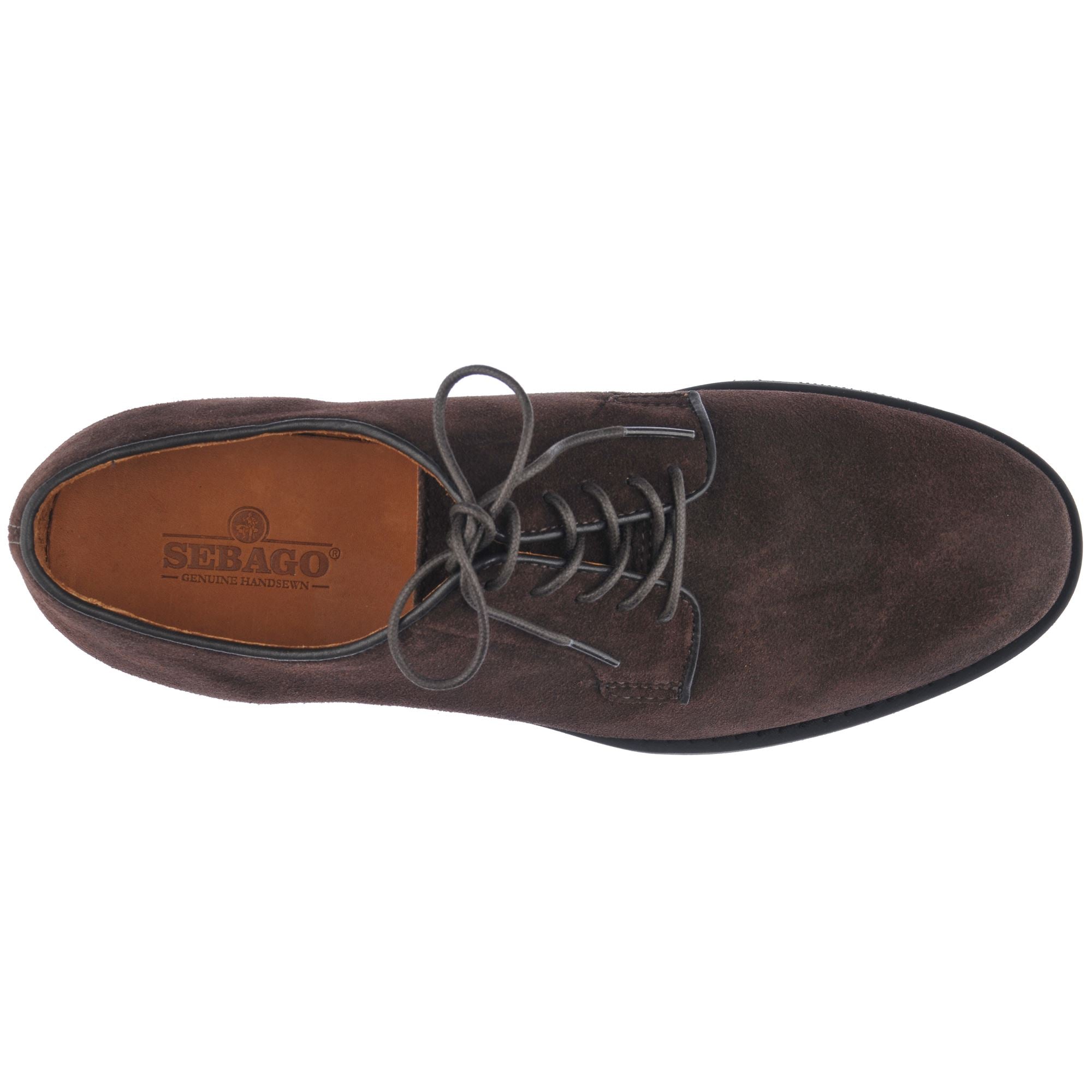 Laced Shoes Man WINTHROP SUEDE Low Cut DK BROWN