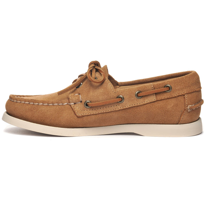 Docksides Woman PORTLAND FLESH OUT WOMAN Mocassin BROWN COGNAC Dressed Side (jpg Rgb)		